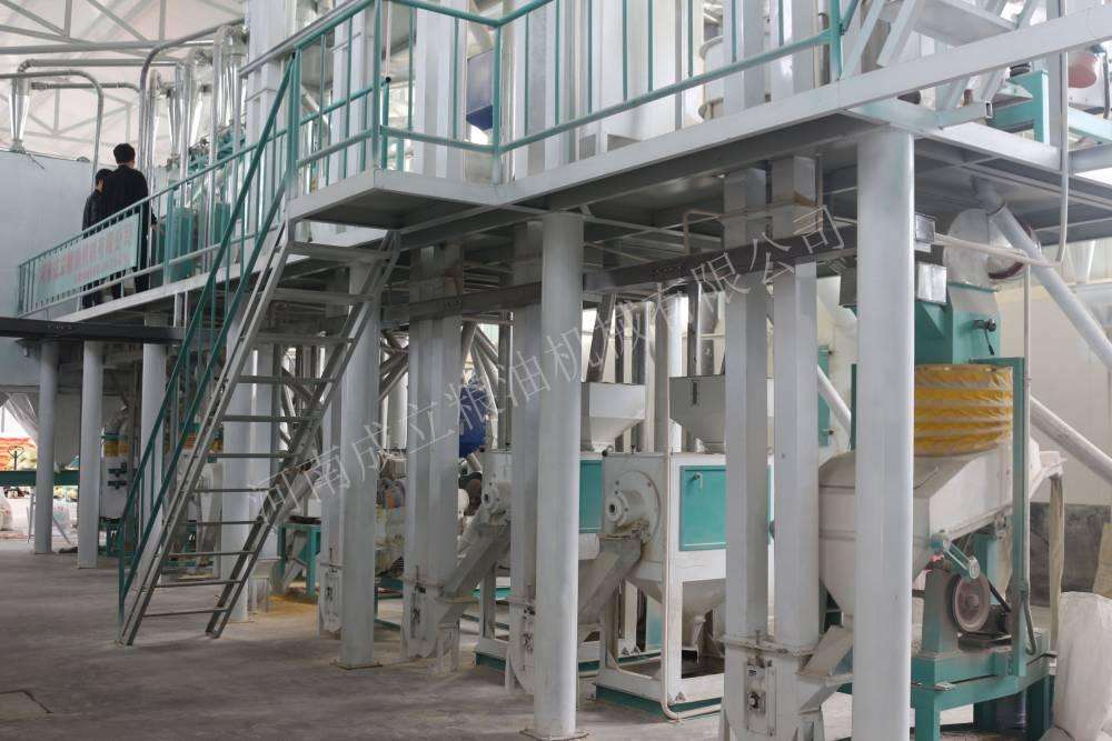 松原日產80噸玉米加工機械