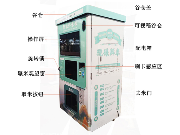 自助售米機